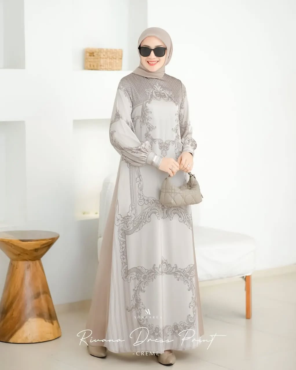 Rivana Dress Print