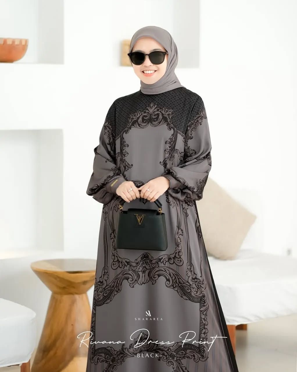 Rivana Dress Print