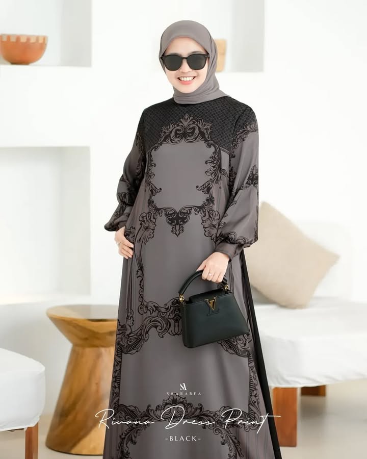 Rivana Dress Print
