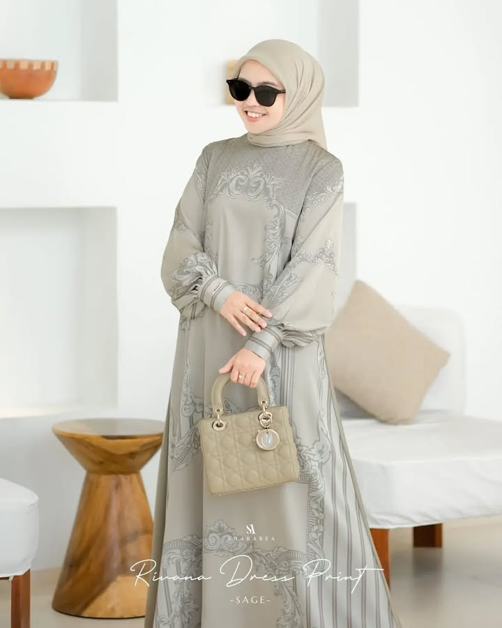 Rivana Dress Print