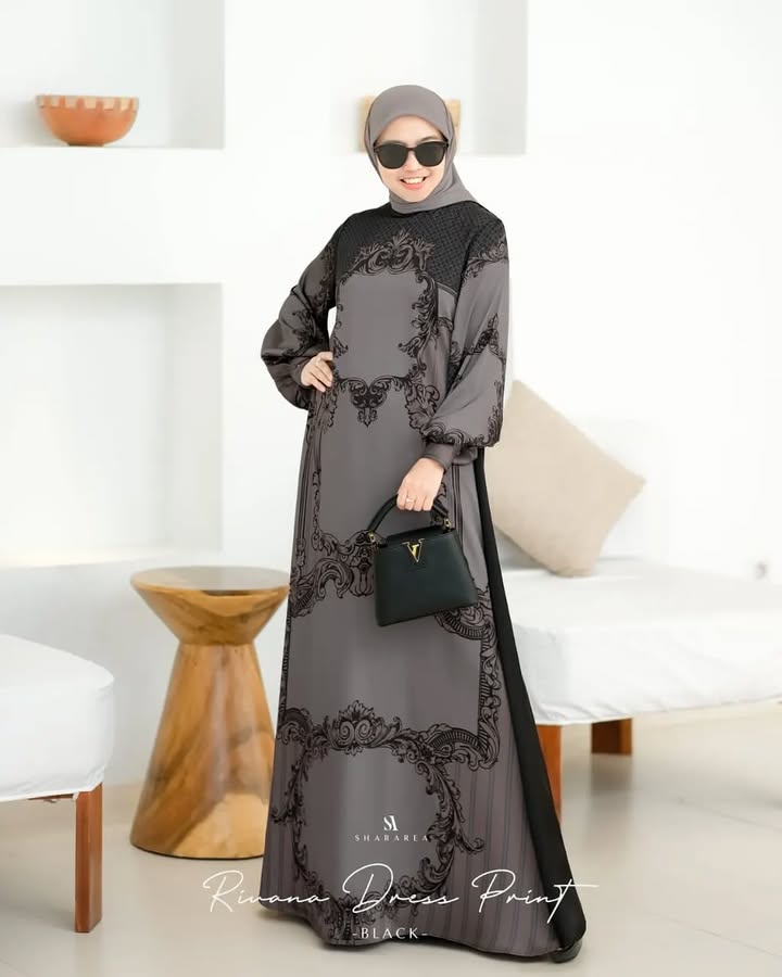 Rivana Dress Print