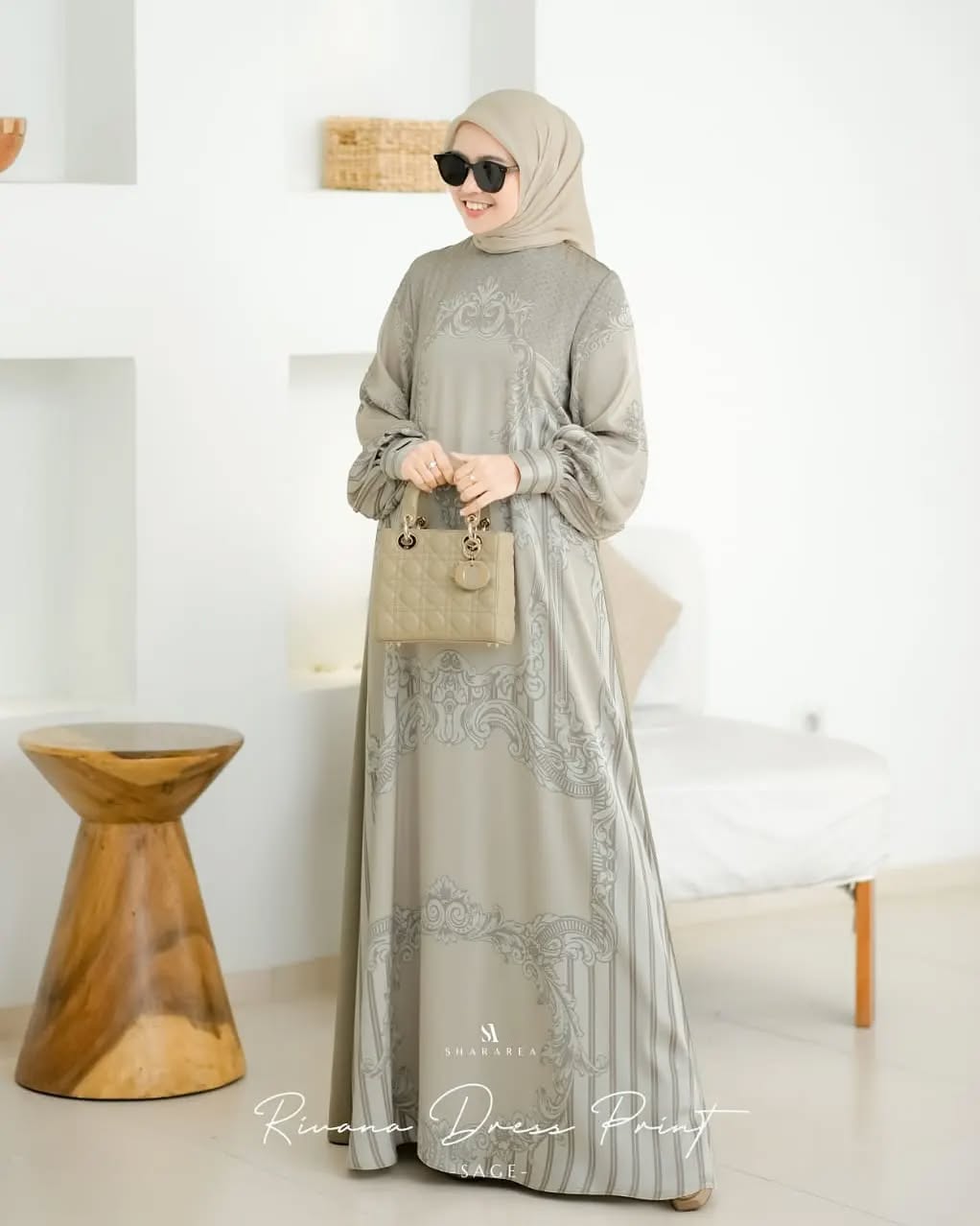 Rivana Dress Print