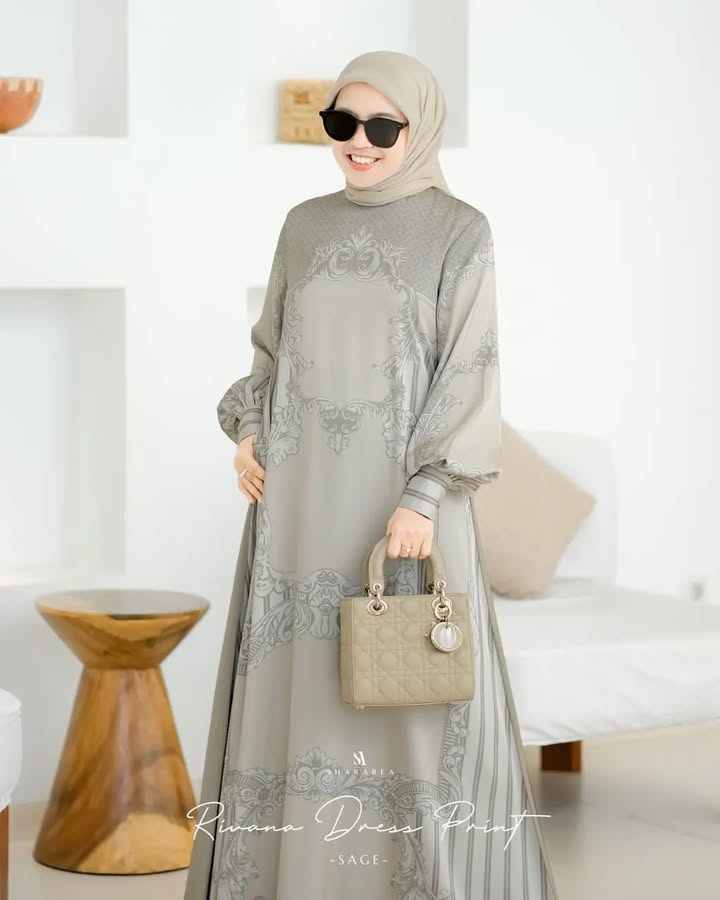 Rivana Dress Print