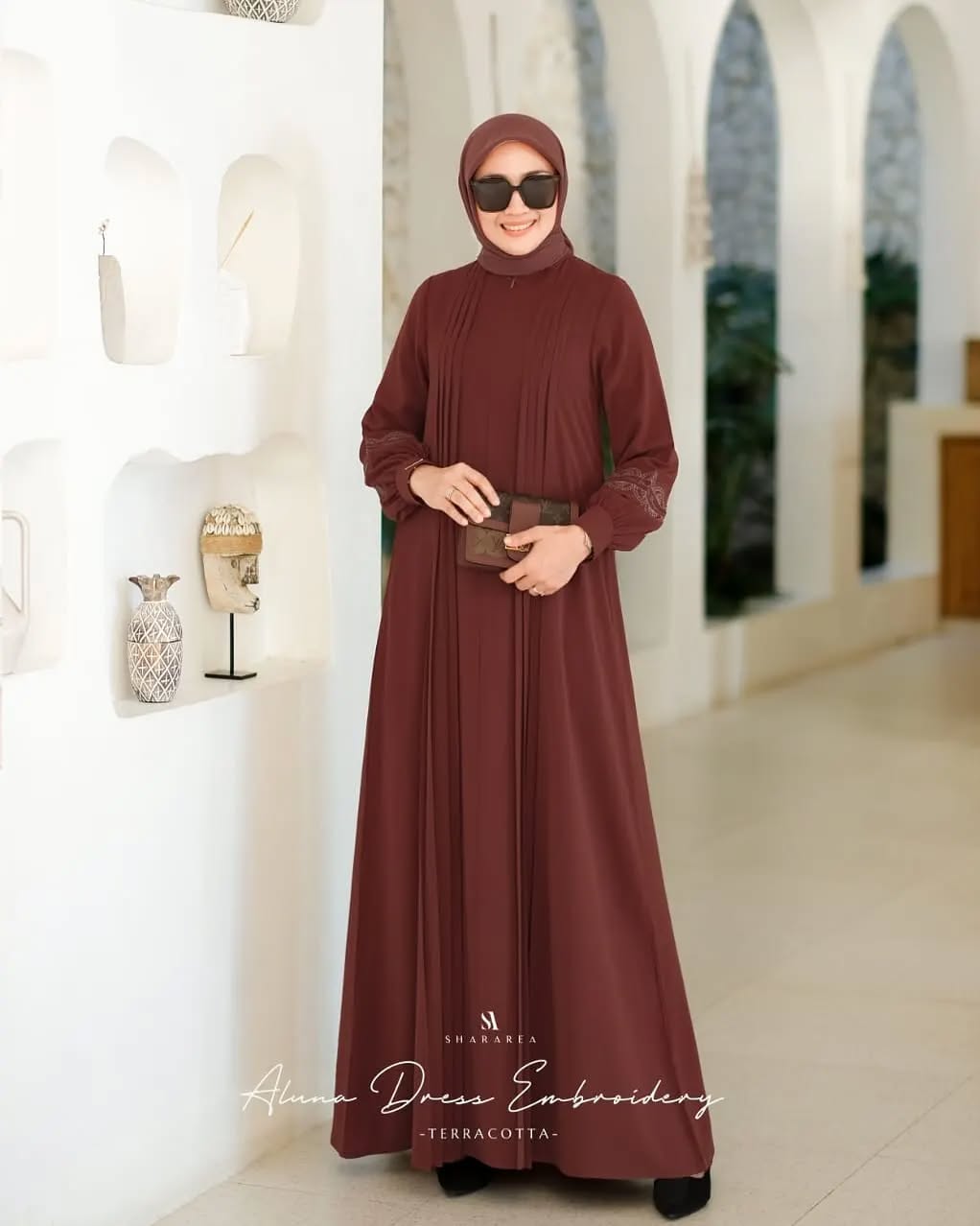 Aluna Dress Embroidery