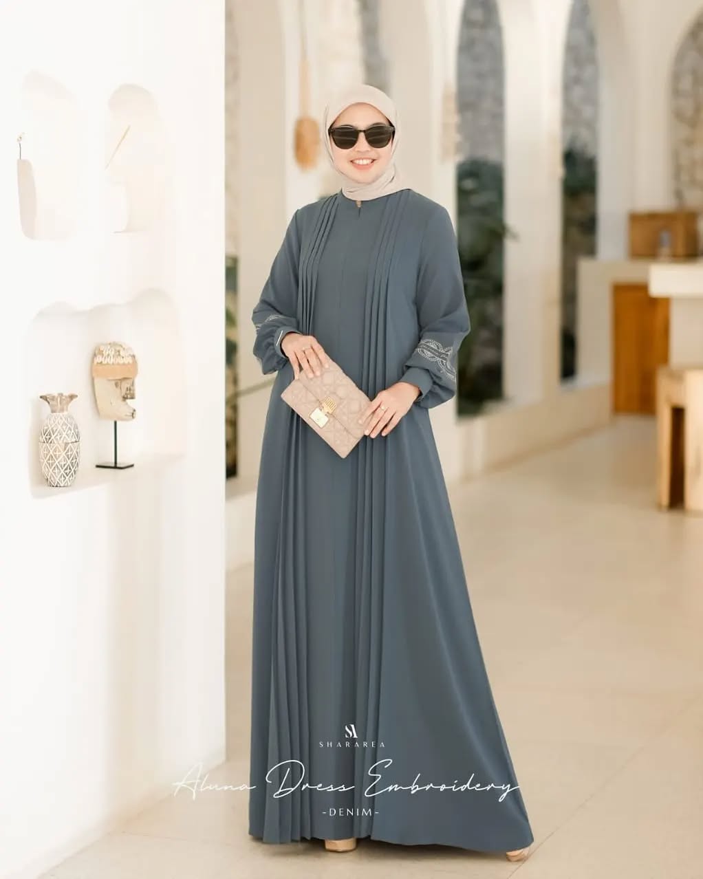 Aluna Dress Embroidery