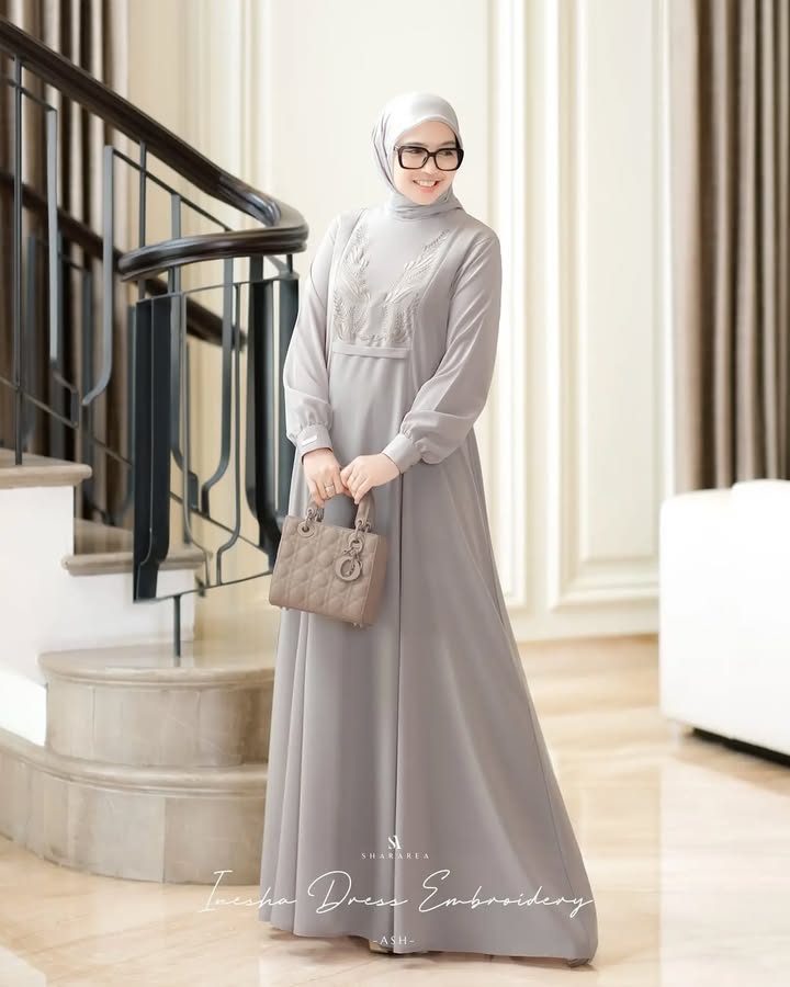 Inesha Dress Embroidery