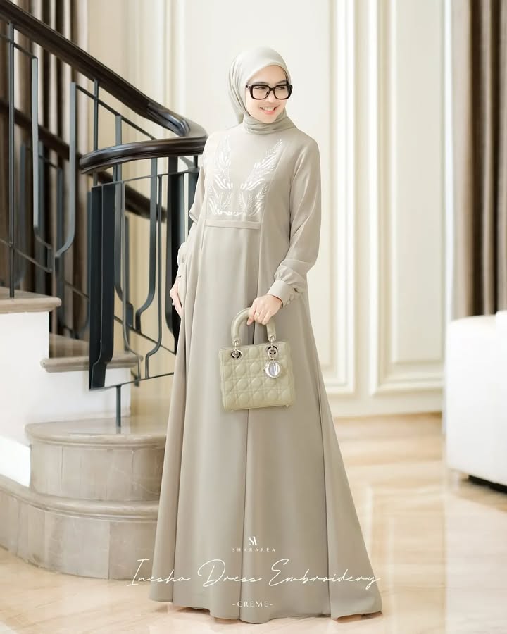 Inesha Dress Embroidery