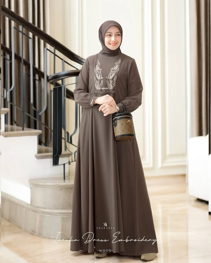 Inesha Dress Embroidery
