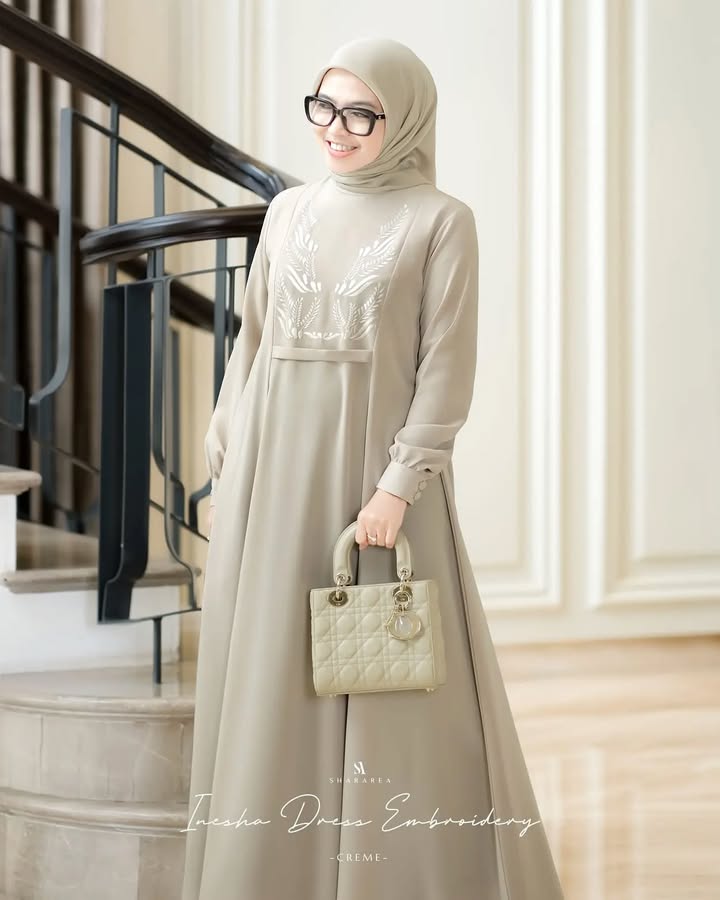 Inesha Dress Embroidery
