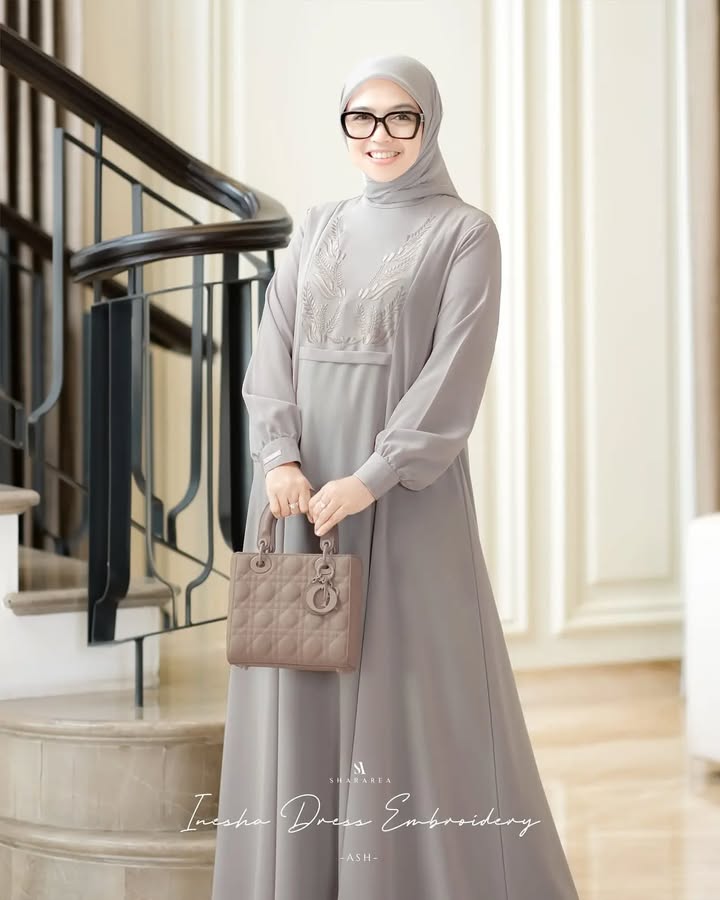 Inesha Dress Embroidery