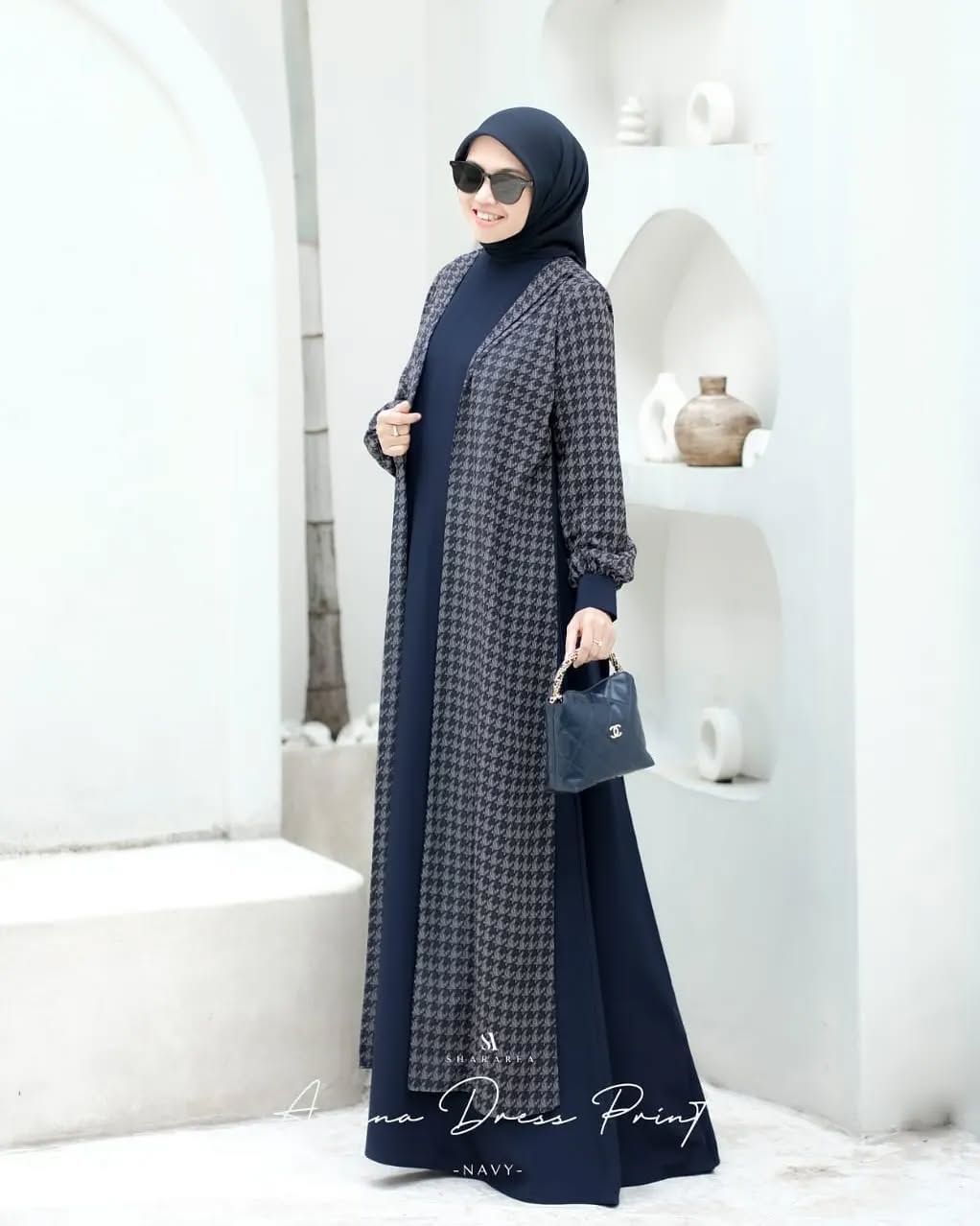 Azrina Dress Print