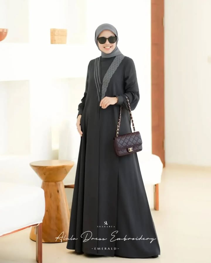 Alula Dress Embroidery