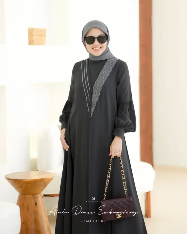 Alula Dress Embroidery