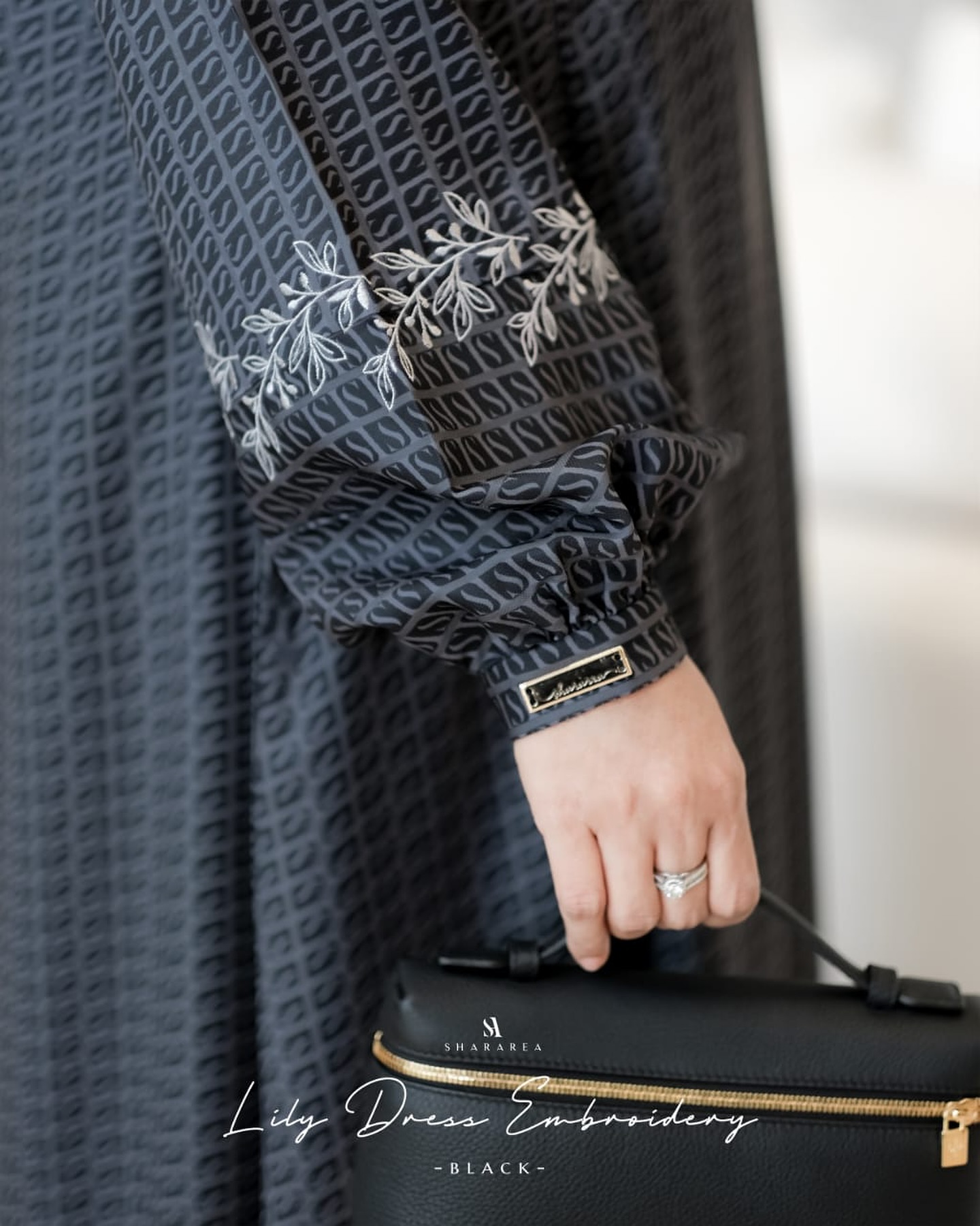 Repeat Lily Dress Embroidery