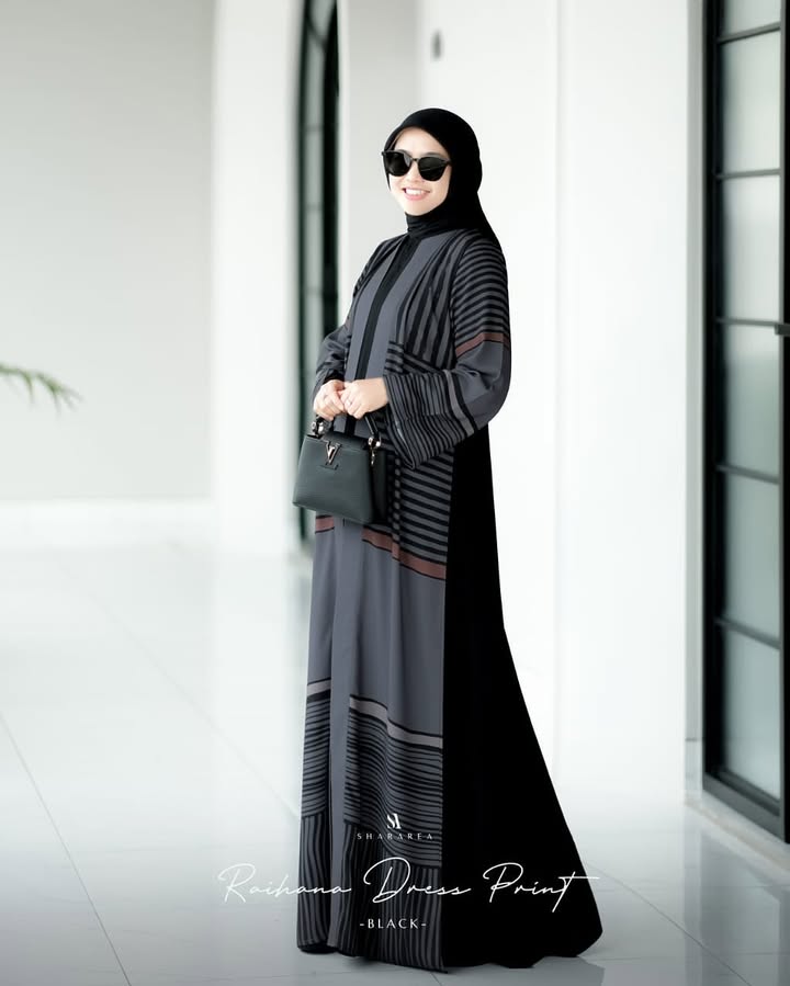 Raihana Dress Print