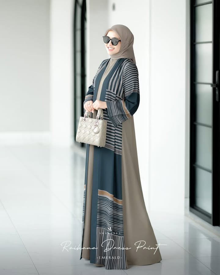 Raihana Dress Print