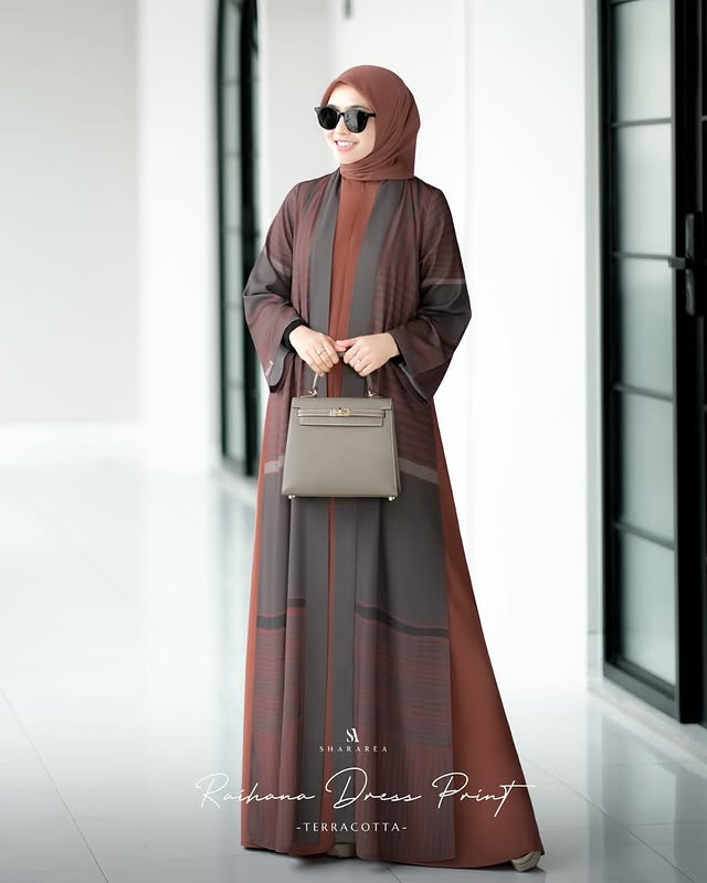 Raihana Dress Print