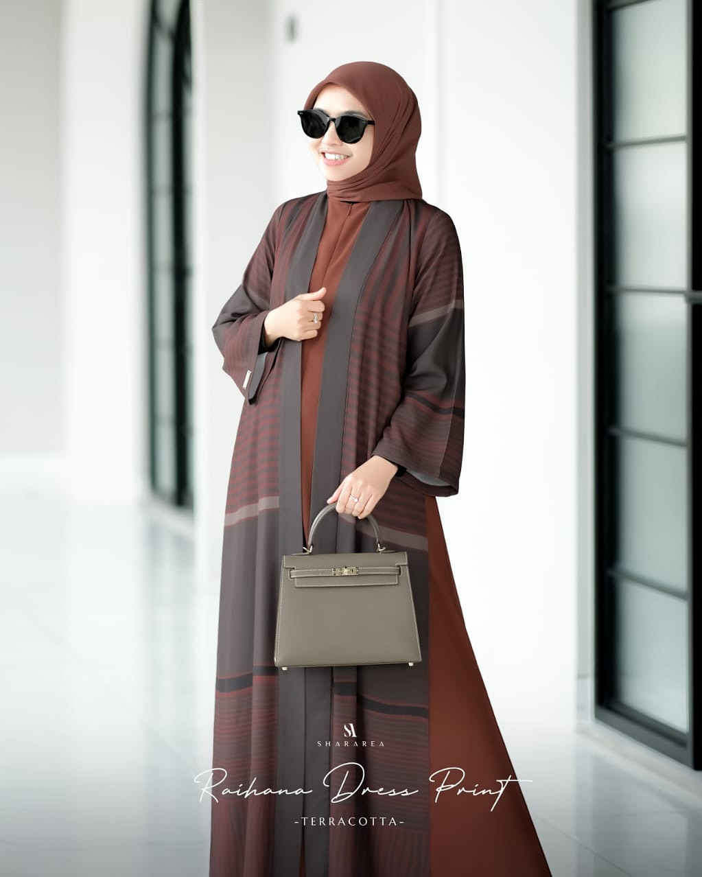 Raihana Dress Print