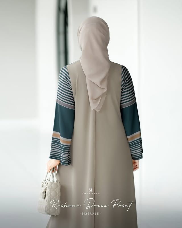 Raihana Dress Print