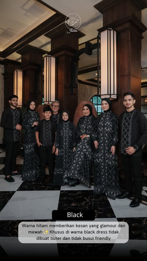 Jawharaa Family Set Black