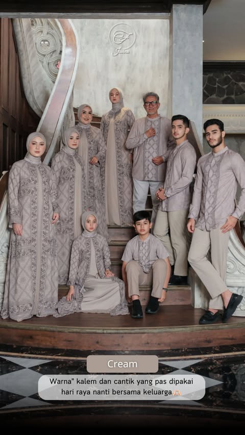 Jawharaa Family Set Cream