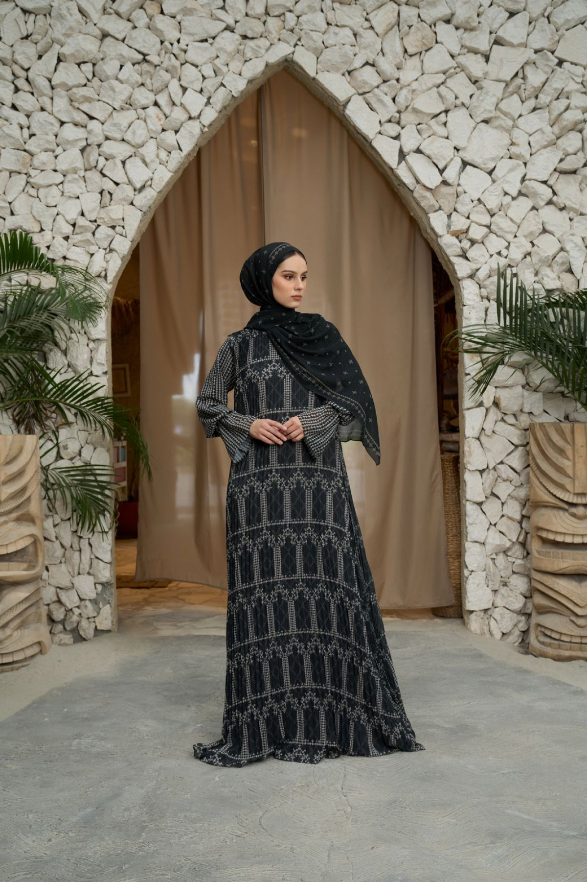 Reeham Dress Black