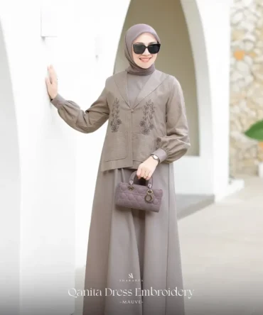 Qanita Dress Embroidery