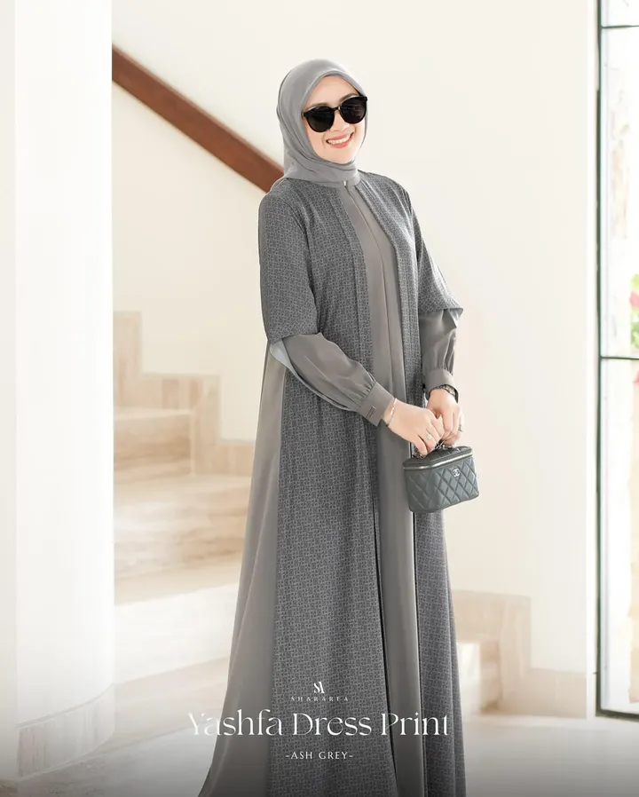 Yashfa Dress Print